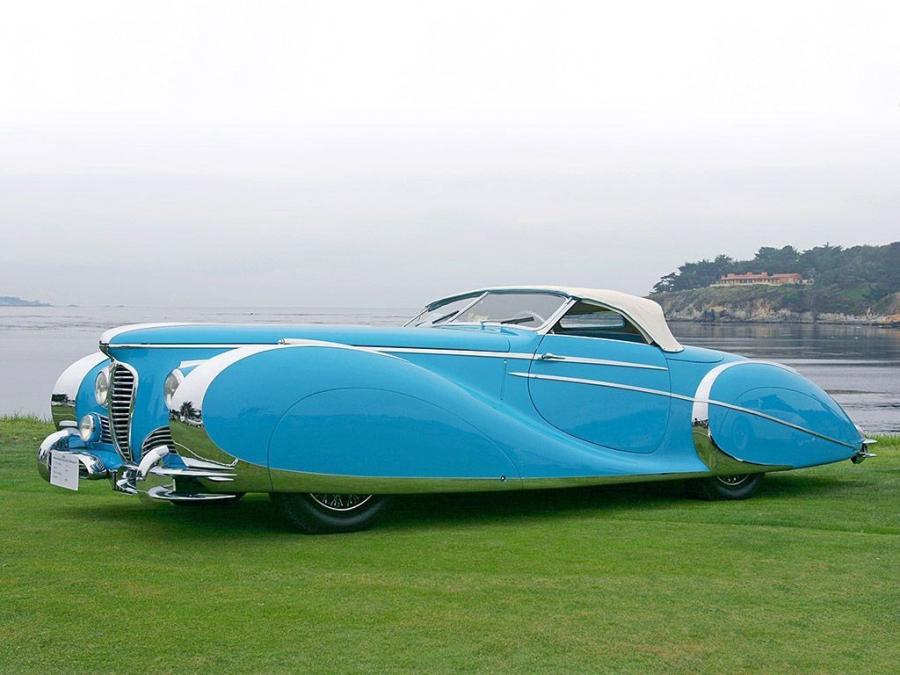  Delahaye 175 S Roadster par Saoutchik 1949 года  (фото 24 из 31)